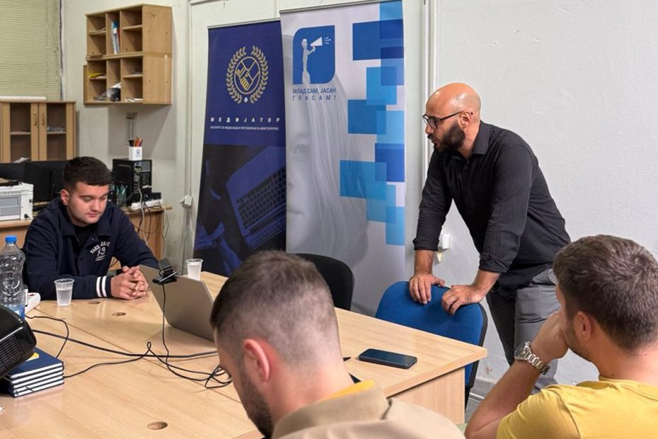 Prvi trening “Mlad sam, jasan – glasam”