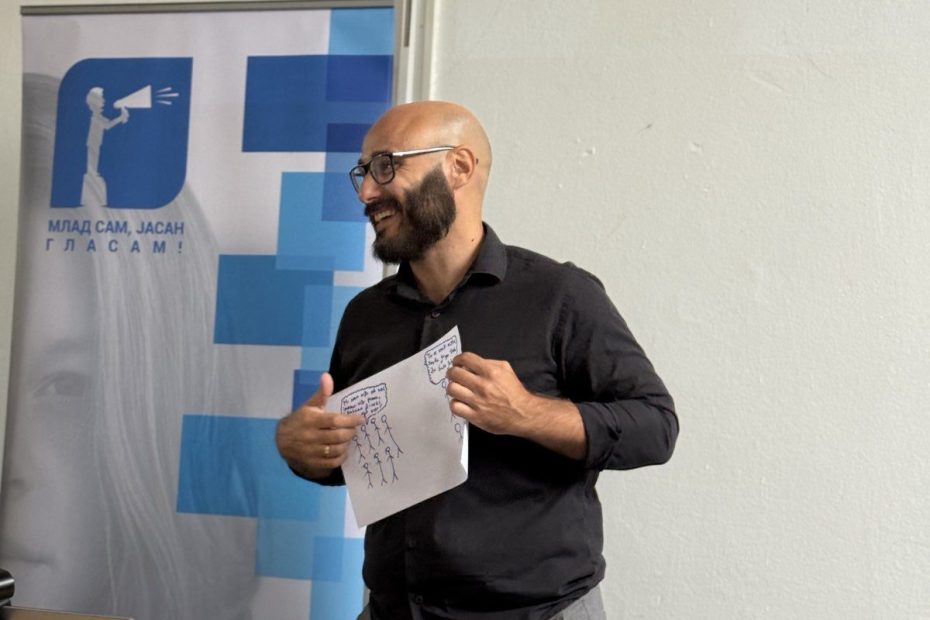 Prvi trening “Mlad sam, jasan – glasam”